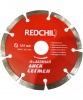 ф125 диск алмазный 22,2 RED CHILI сегмент (1ряд)